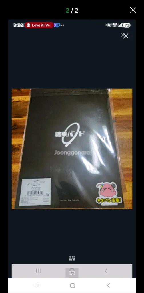 봇치 더 록 극장총집편 RE RE (후편) 공식 팜플렛 (가이드북) 미개봉 이미지
