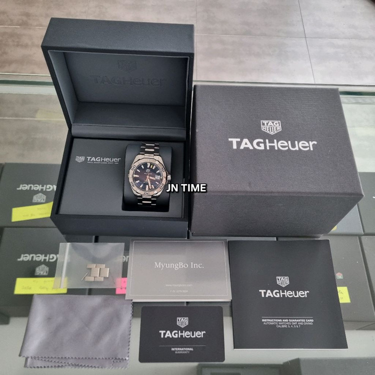 태그호이어 아쿠아레이서 300 오토 청판 41mm WBD2112(오버홀 완료) 이미지