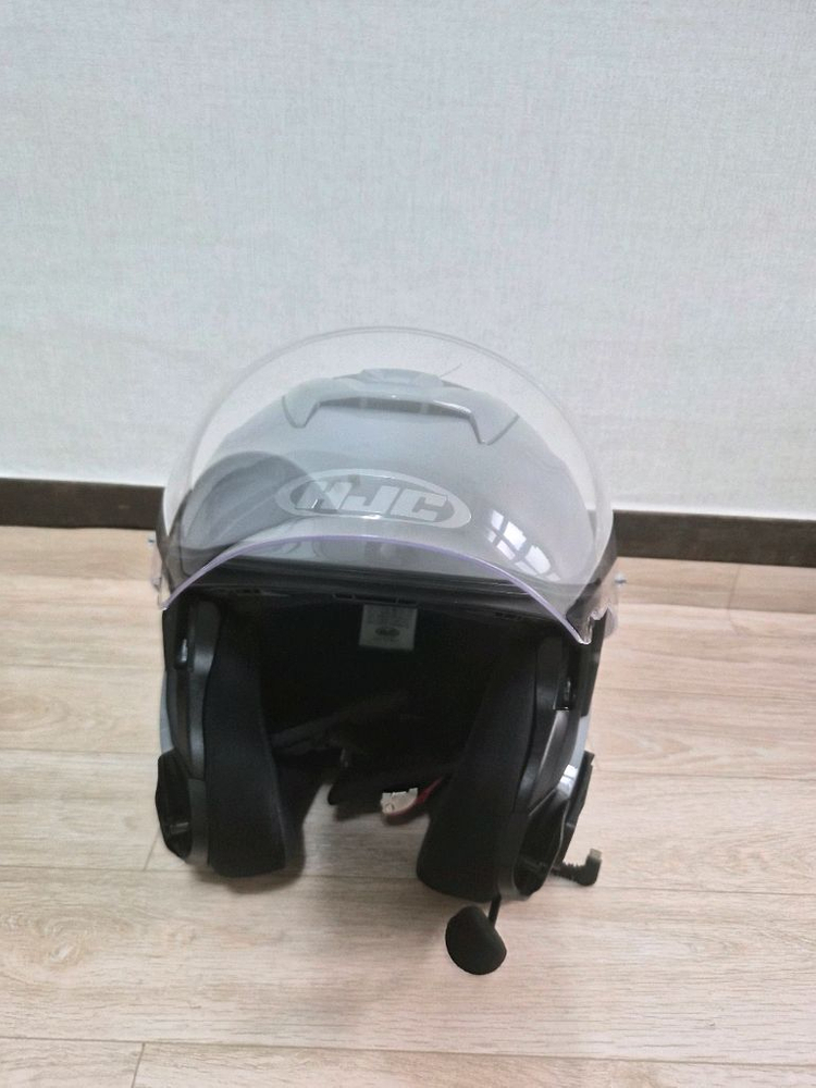 홍진 HJC i31 헬멧 그레이 오픈페이스 팝니다 이미지