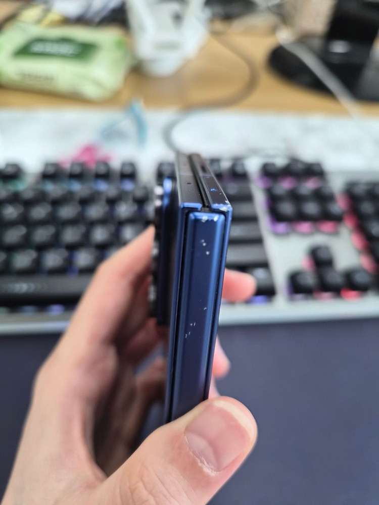 갤럭시 Z폴드7 256GB_블루 이미지