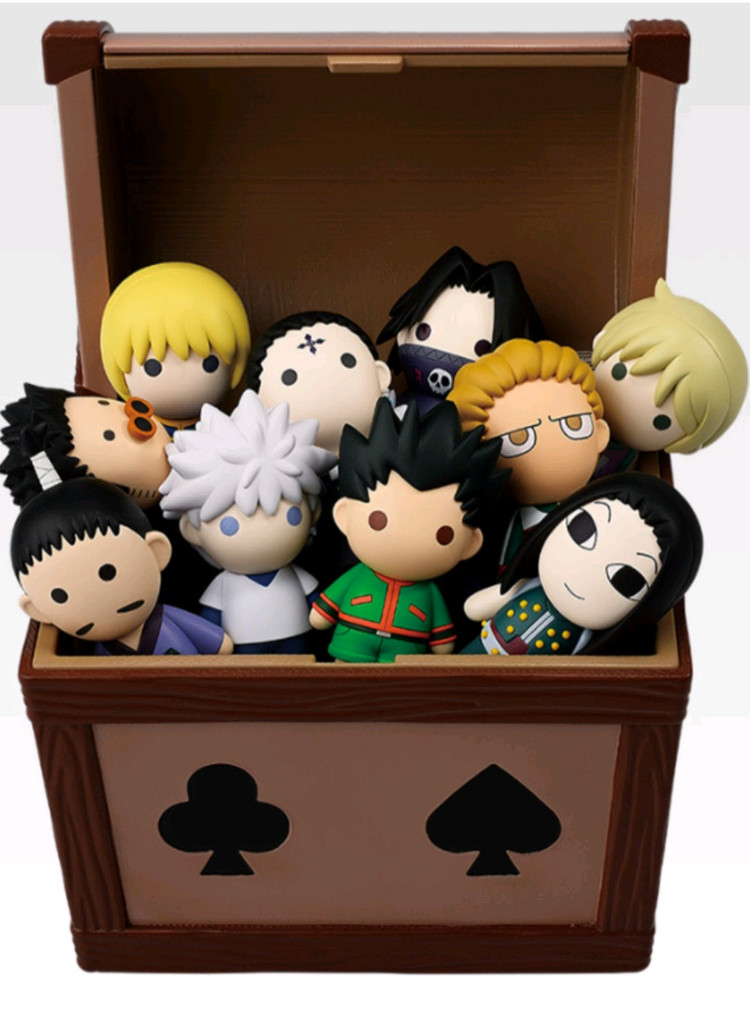 미개봉 택포 헌터x헌터 g상 장난감 상자 h상 소프비 6종 일괄만 팝니다. 이미지