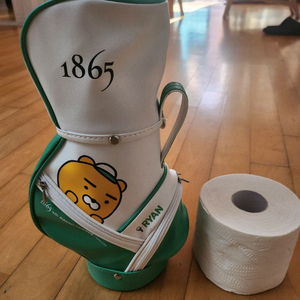 1865 카카오프렌즈 라이언 와인 골프백 이미지