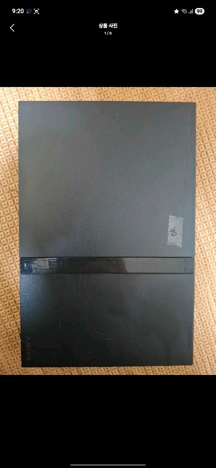 플스2 PS2 7만번 슬림 모델(게임패드 제외) 이미지
