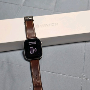 애플워치 시리즈 10 46mm 알루미늄 실버 gps 이미지