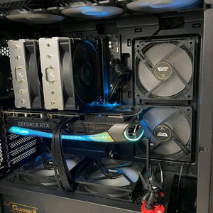 AMD 7500f RTX 4070 32gb 1Tb 게이밍 컴퓨터 이미지