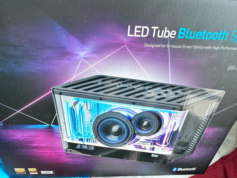 브리츠 블루투스 5.3 Hi-Res 스피커 RGB LED BR-MARK5 이미지