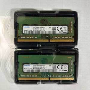 노트북 메모리) 삼성 PC4-2666V 8G * 2 판매합니다 이미지
