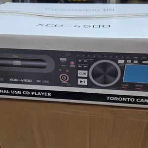 TOS-AUDIO XCD-4500 프로용 CD/USB 플레이어 이미지