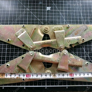 (가구DIY용 철장식) 각도조절 브라켓 힌지 경첩 접이식 소파 침대용 이미지