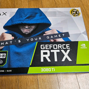 RTX 3080 Ti 게이밍 그래픽카드 풀박스 이미지