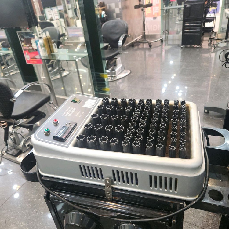 열펌기 셋팅펌 은나노이온펌 옥펌기 미용실 헤어 이미지