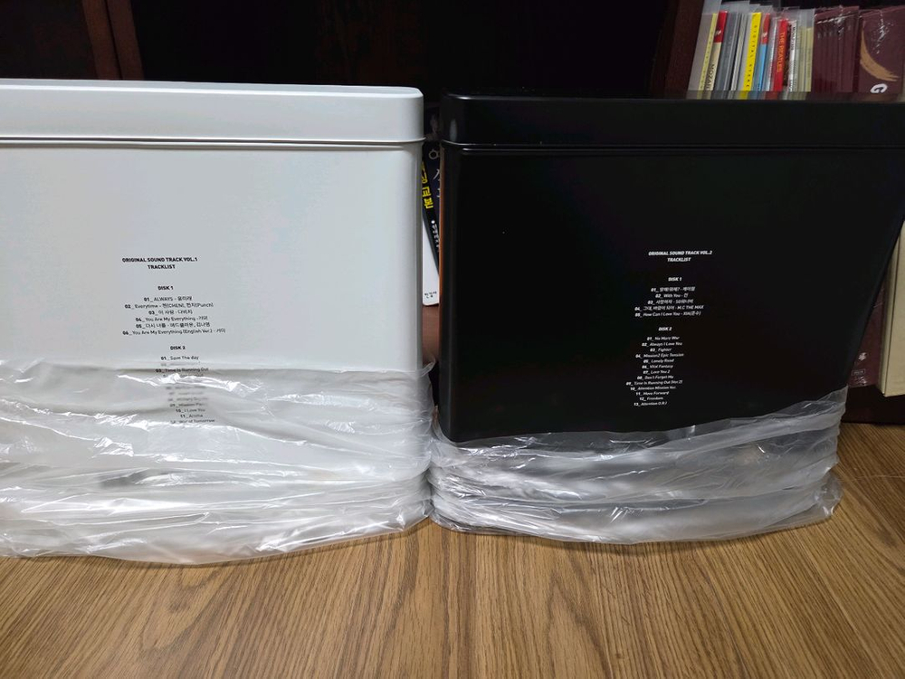 태양의 후예 OST 1,2집 LP 미개봉 이미지