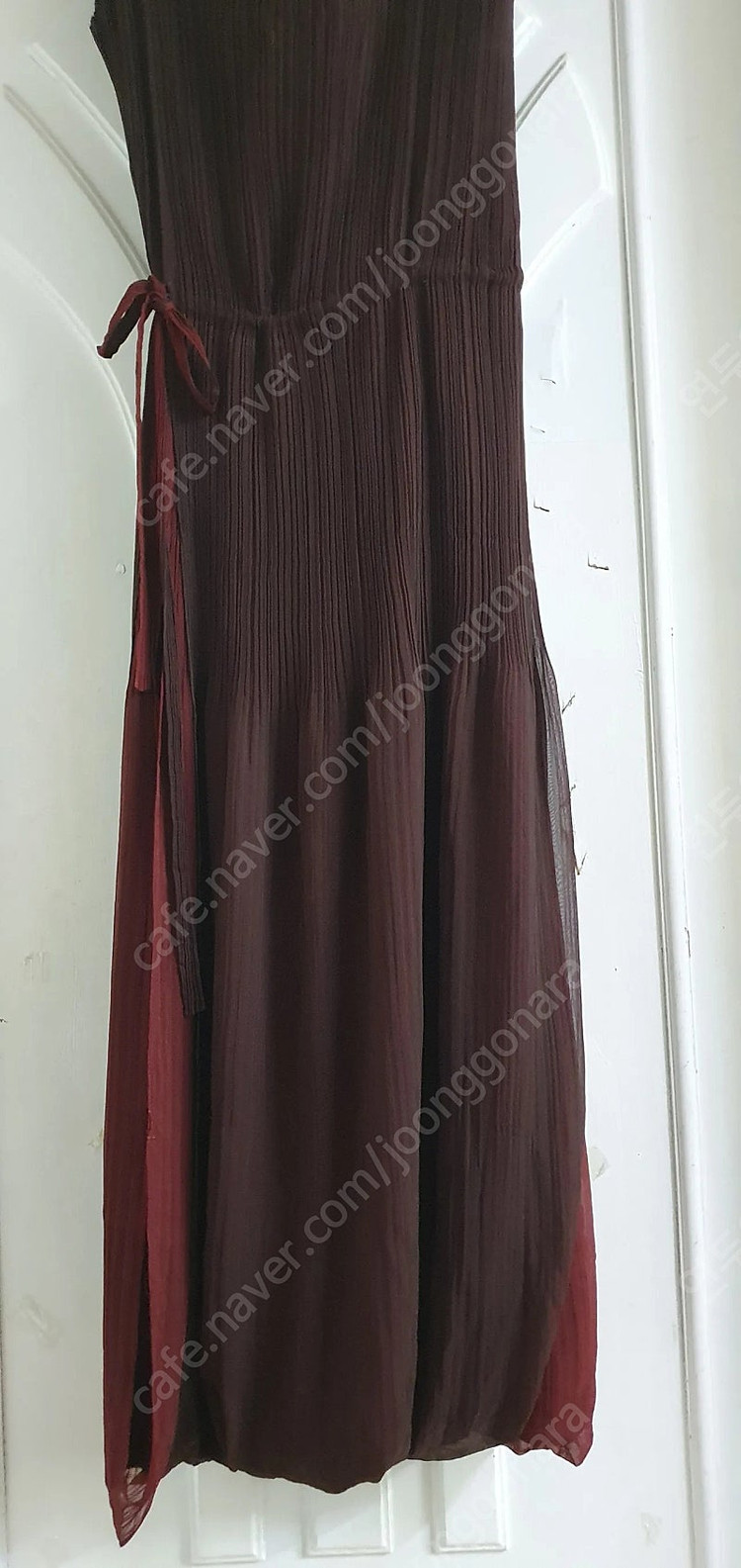 정품 이세이미야케 ISSEYMIYAKE 해칭 플리츠플리즈 롱원피스 점프슈트 이미지