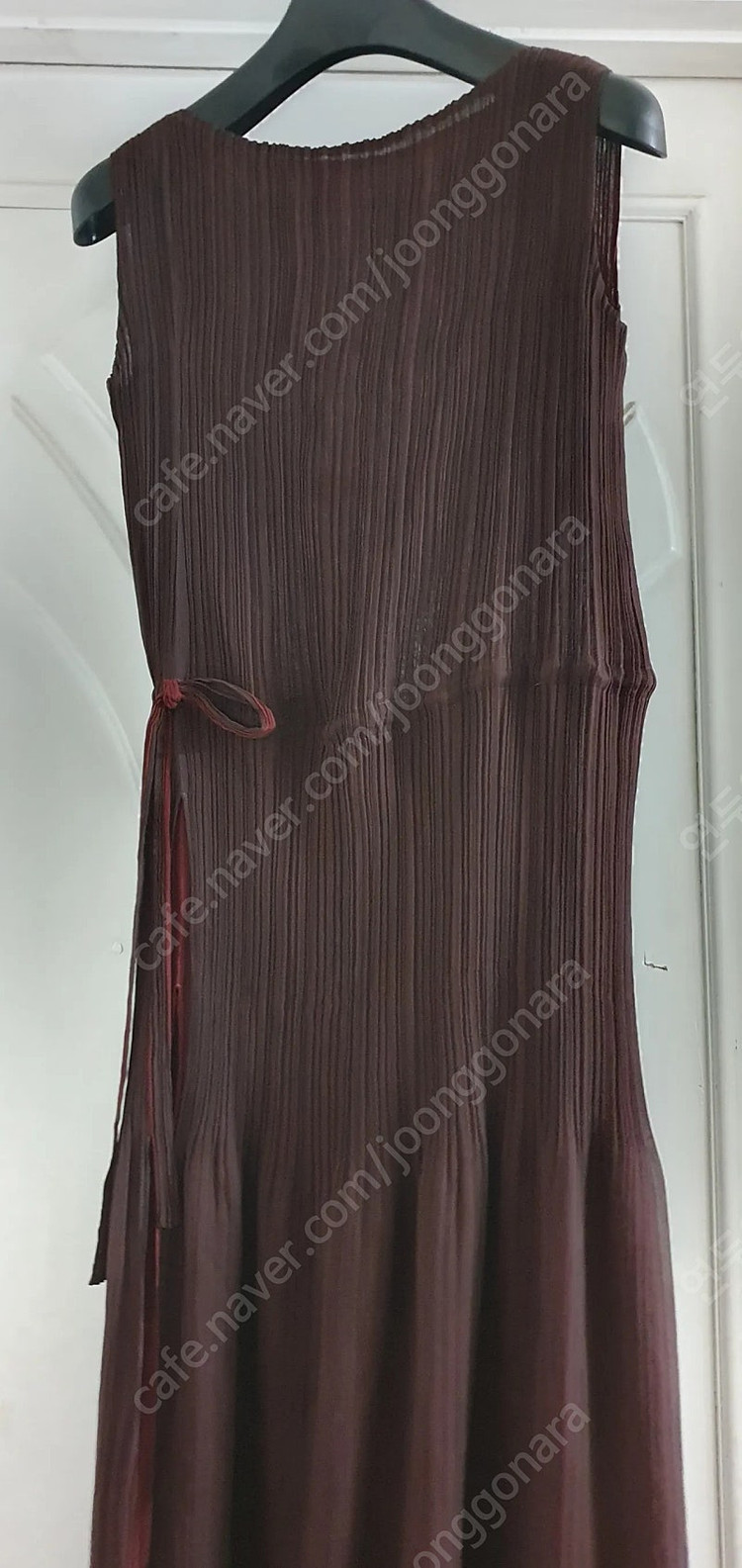 정품 이세이미야케 ISSEYMIYAKE 해칭 플리츠플리즈 롱원피스 점프슈트 이미지