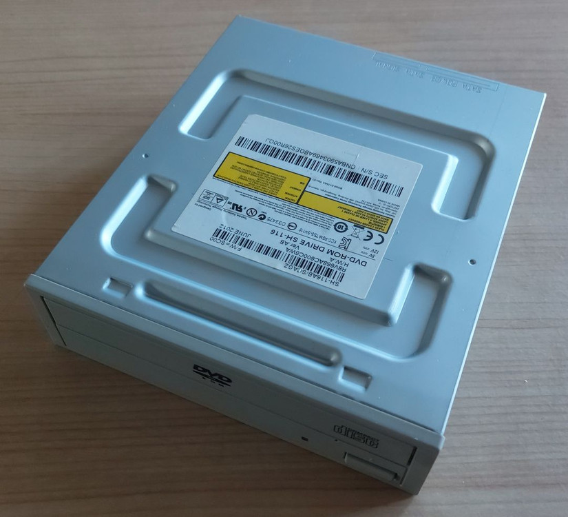 컴퓨터 DVD ROM 2개 일괄 처분 (SH-118BB, SH-116) 이미지