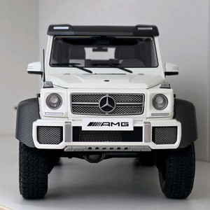 [1:18] 오토아트 메르세데스 벤츠 G63 AMG 6X6 화이트 이미지