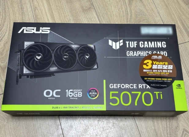 RTX 5070 Ti 그래픽카드 OC 16GB 이미지