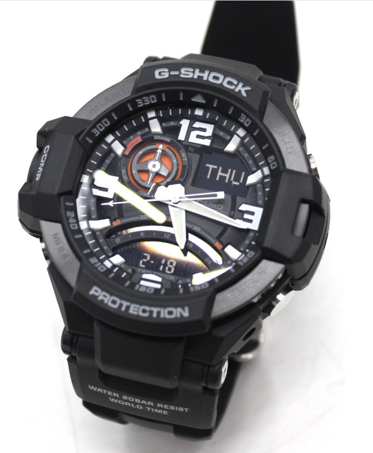 새제품) [CASIO G-SHOCK] GA-1000-1ADR 카시오 지샥 그래비티마스터 이미지