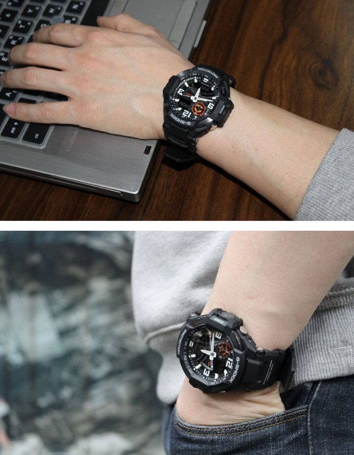 새제품) [CASIO G-SHOCK] GA-1000-1ADR 카시오 지샥 그래비티마스터 이미지