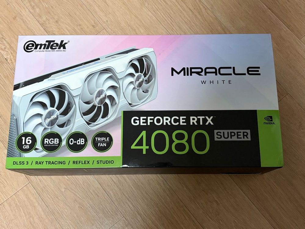 RTX4080SUPER 미라클 화이트 판매합니다 이미지