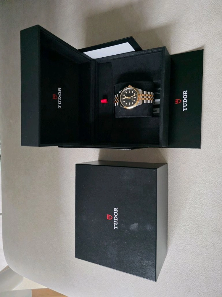 튜더 블랙베이 콤비 36mm 팝니다 - 안심되는 중고거래