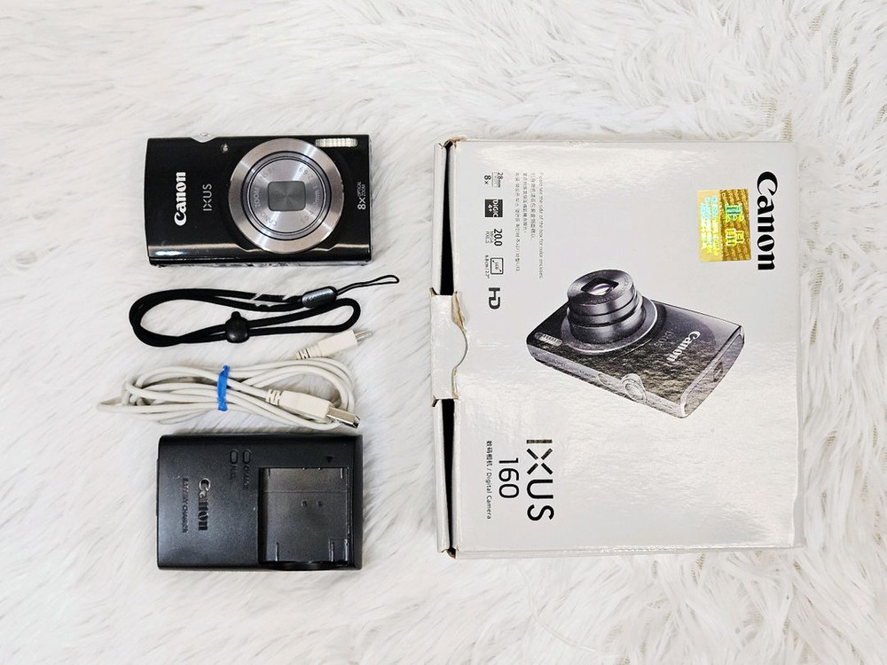[민트급] 캐논 IXUS 익서스 160 디카, 디지털카메라 판매 이미지