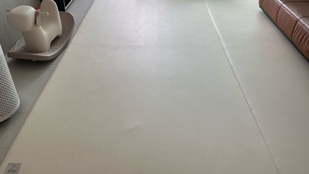 크림하우스 프리2 아기매트 280*350 버터크림 이미지