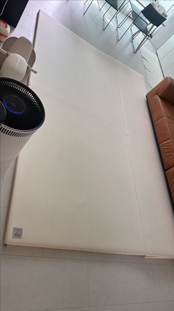 크림하우스 프리2 아기매트 280*350 버터크림 이미지