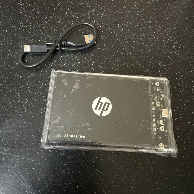 HP S700 SSD 120GB 새상품 외장하드케이스 이미지