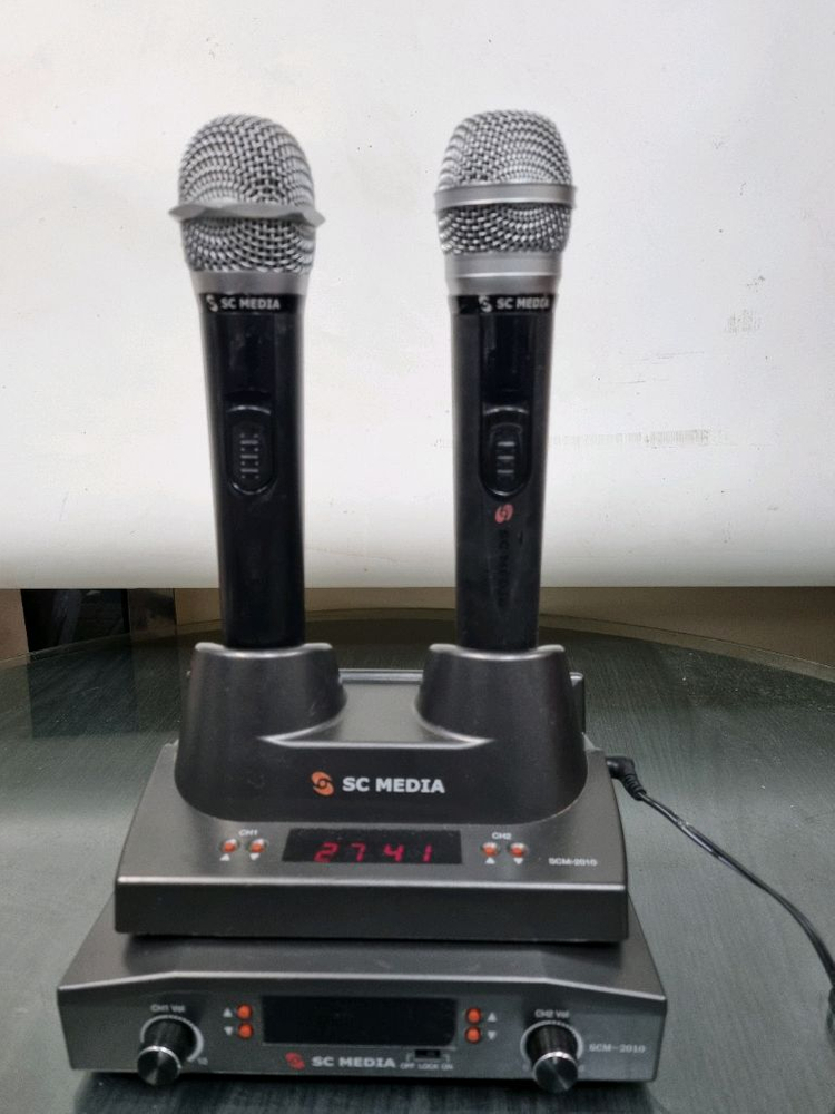 SC미디어 노래방무선마이크 이미지