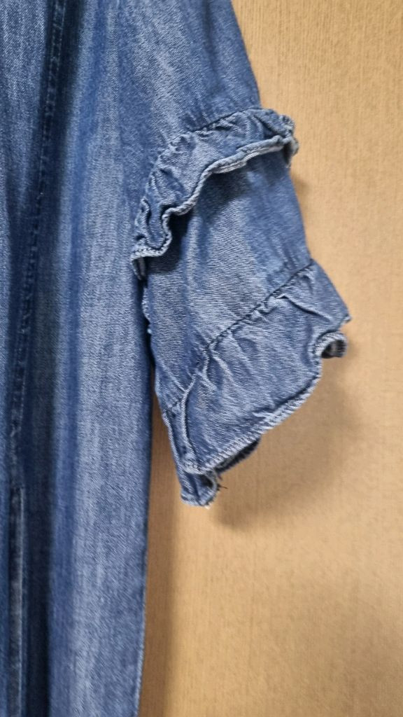 오즈세컨 프릴데님원피스 이미지