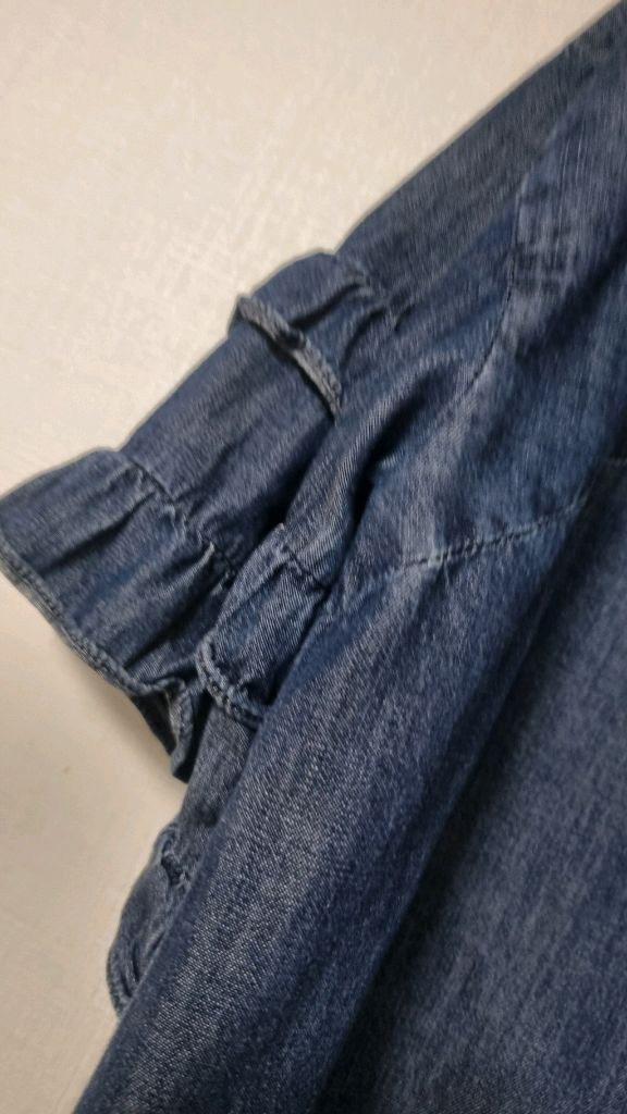 오즈세컨 프릴데님원피스 이미지