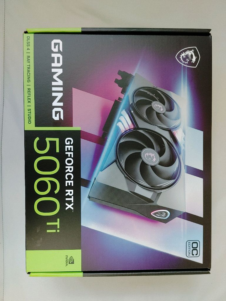 MSI RTX 5060 Ti 16gb 트윈프로져 그래픽카드 이미지