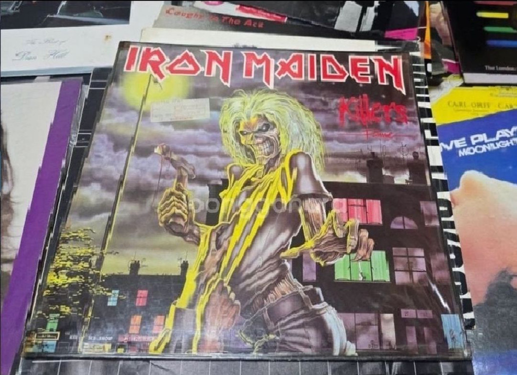 LP IRON MAIDEN 2집 KILLERS 유럽판 이미지