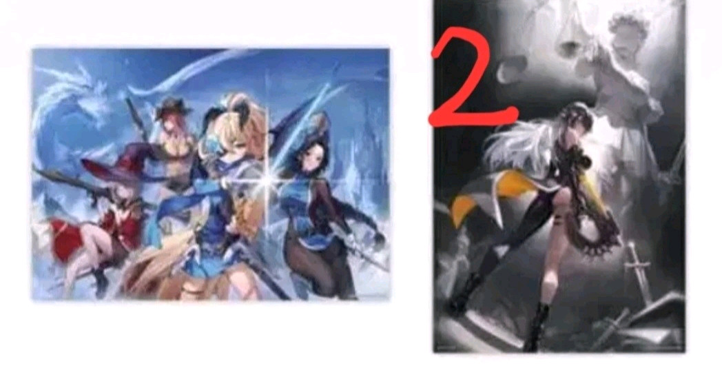 니케 이치방쿠지 하위상 16개 일괄 이미지