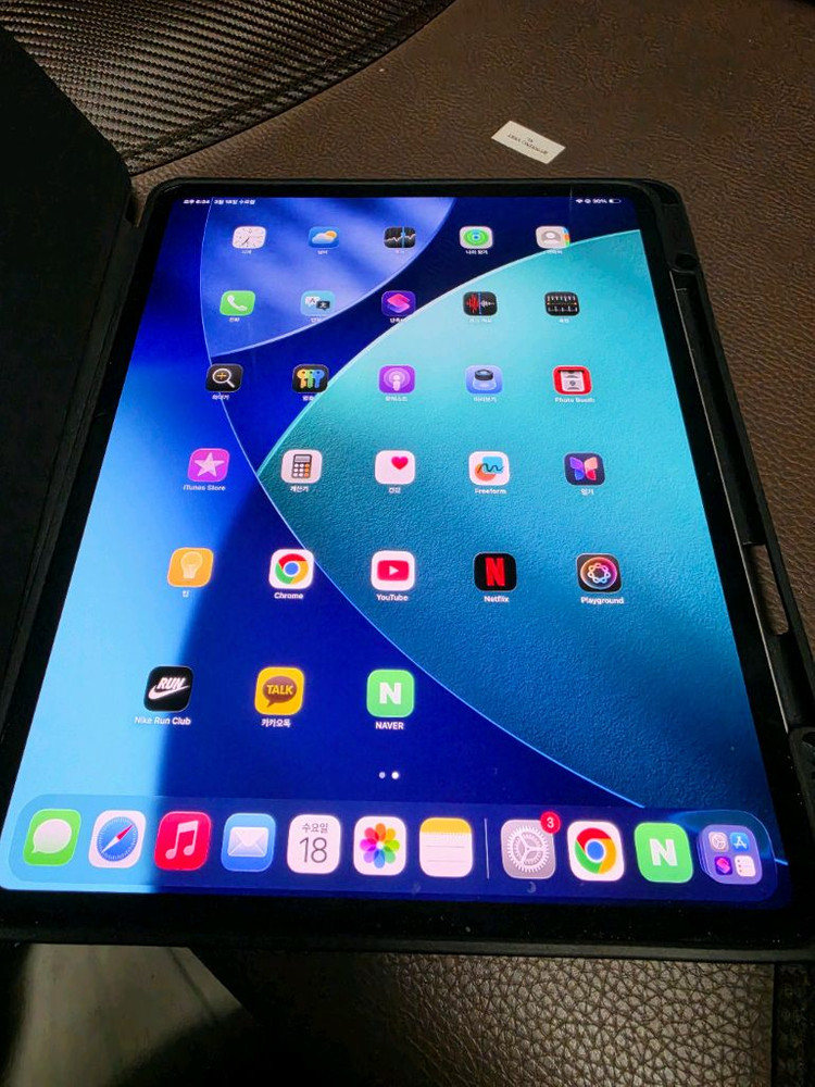 애플 아이패드 프로 m5 11인치 실버 256GB Wi-Fi 애케플 이미지