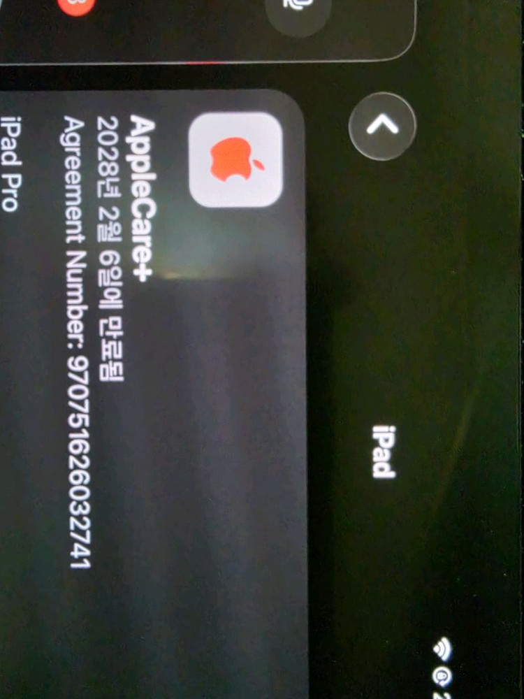 애플 아이패드 프로 m5 11인치 실버 256GB Wi-Fi 애케플 이미지