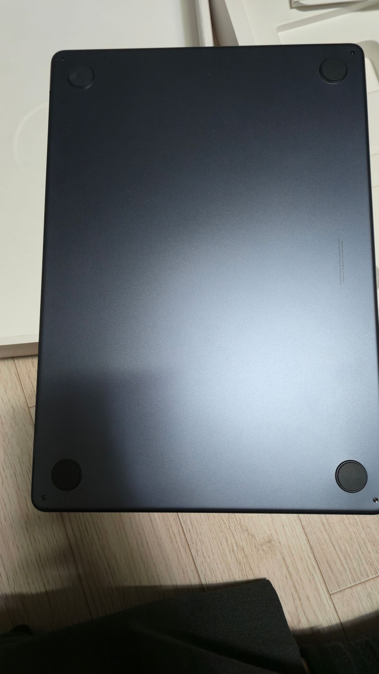 맥북에어 M3 15인치 램16, ssd 512 미드나잇 이미지