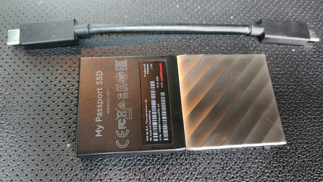 WD My Passport 외장SSD 1TB 이미지