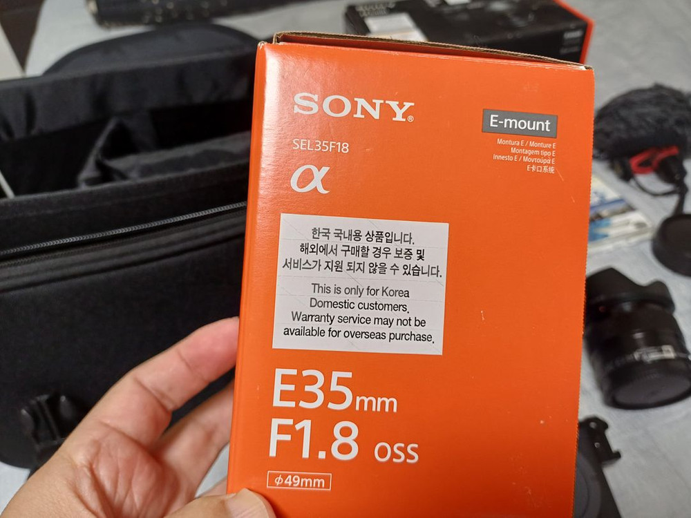 소니 SONY A6400 + SELP1650렌즈 + SEL35F18렌즈 + 기타 악세사리 포함 풀패키지 이미지