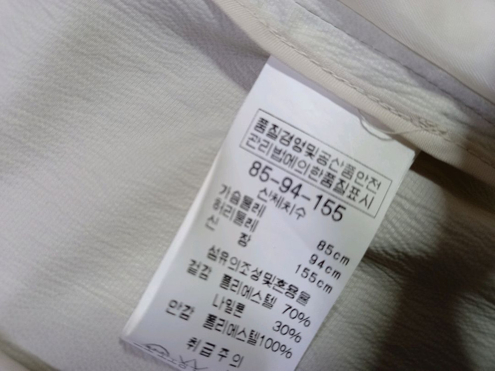 BCBG A라인 트렌치코트 이미지