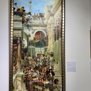 로렌스 알마 타데마 봄의 행진 작가그림 대형와이드 인테리어 그림 액자 갤러리그림 이미지