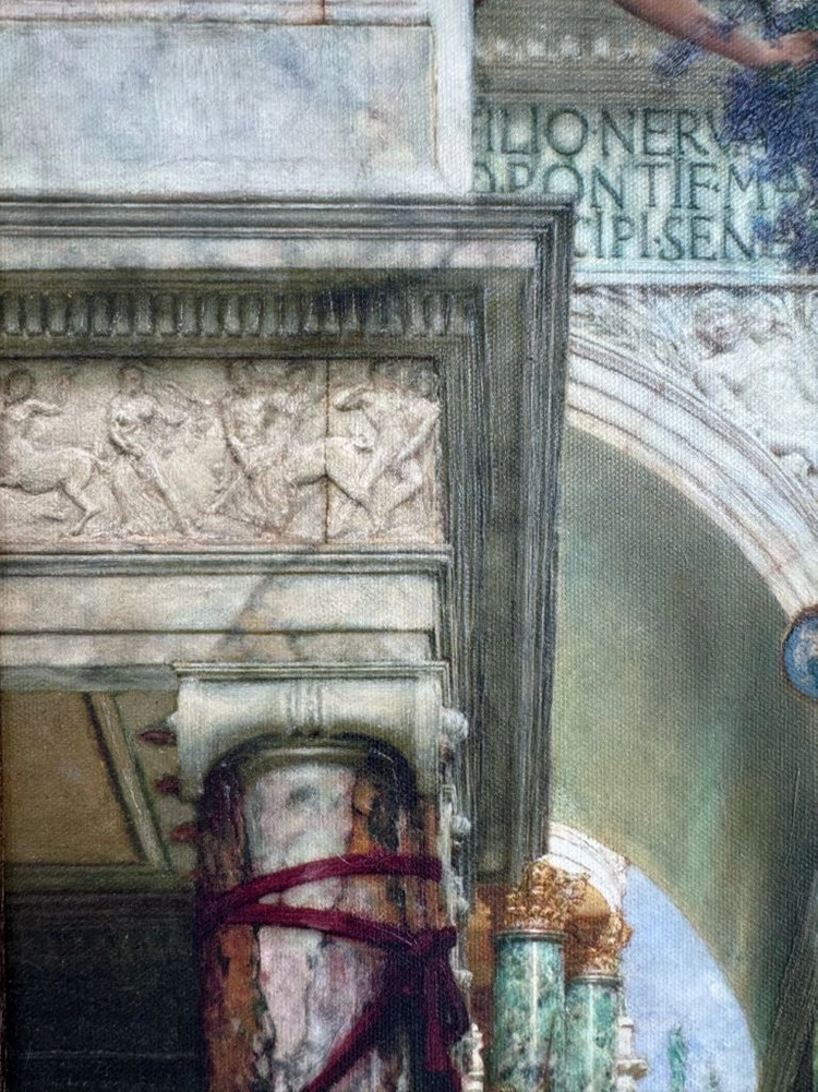 로렌스 알마 타데마 봄의 행진 작가그림 대형와이드 인테리어 그림 액자 갤러리그림 이미지