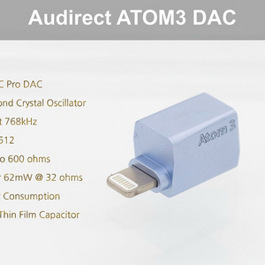 오디렉트 아톰3 꼬다리dac 라이트닝 이미지