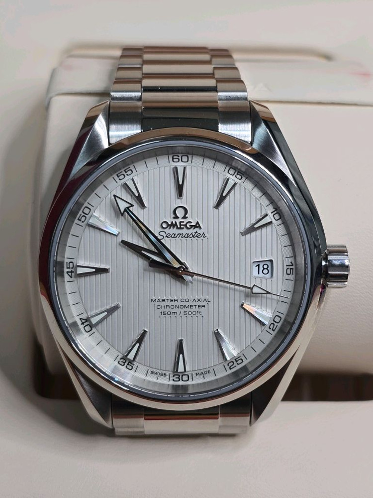 오메가 아쿠아테라 씨마스터 41mm 흰판 구형(구구형x) 이미지