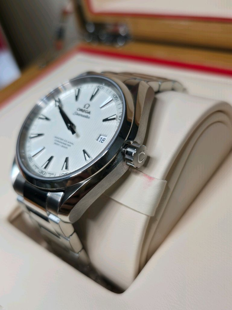 오메가 아쿠아테라 씨마스터 41mm 흰판 구형(구구형x) 이미지