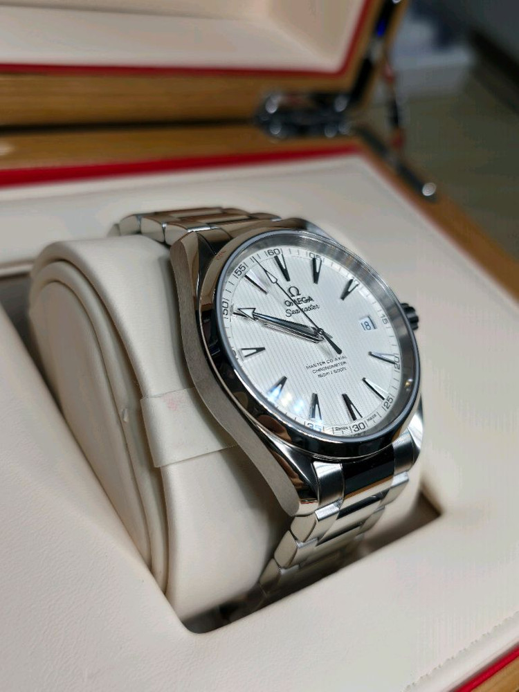 오메가 아쿠아테라 씨마스터 41mm 흰판 구형(구구형x) 이미지
