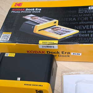 코닥 독 에라 포토프린터 dock era d600 + 인화지 43장 +카트리지 이미지