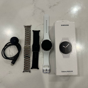 갤럭시워치8 실버 40mm (풀박스) 이미지