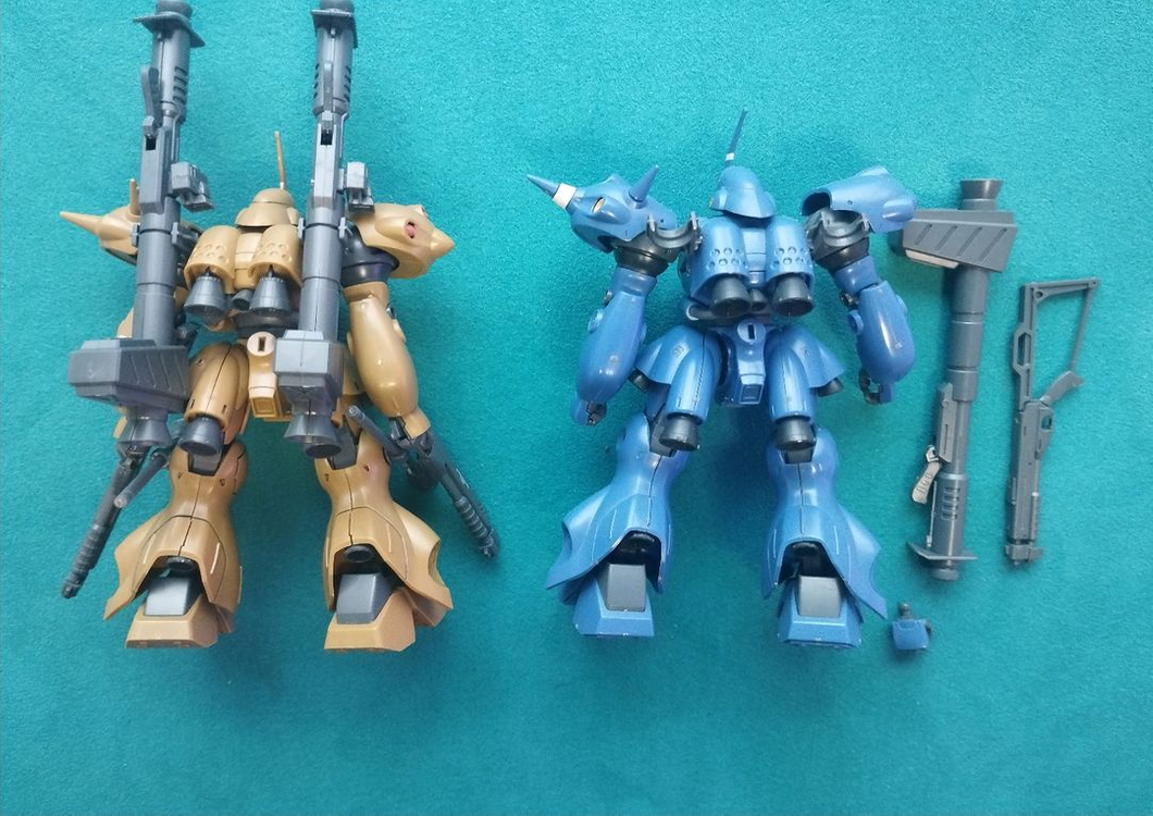 HGUC 캠퍼 가조립 이미지